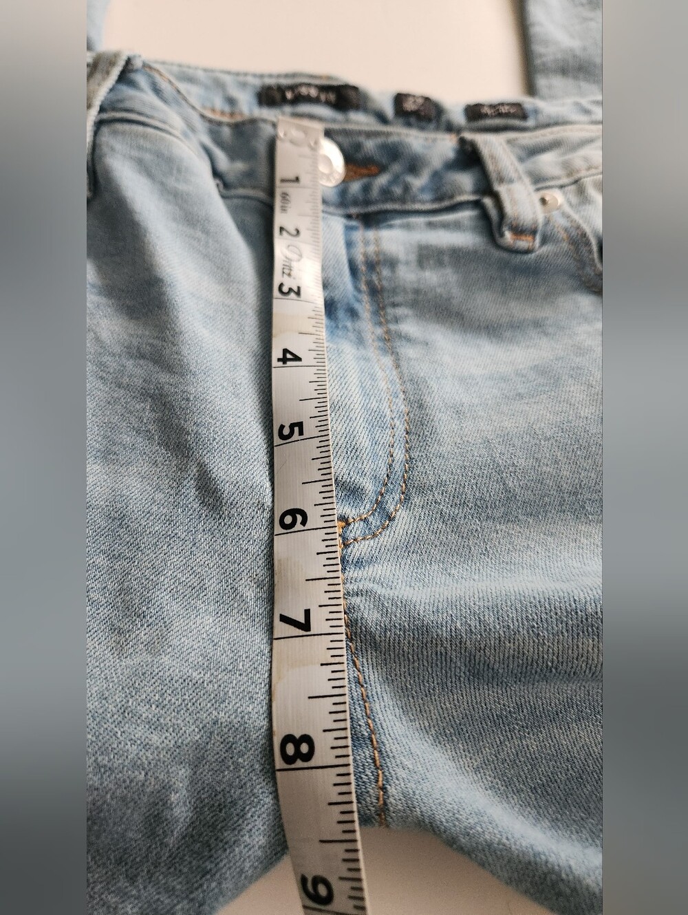 Miss Me Ankle Skinny Size 29 Geometric Pastel Low Rise - Picture 7 of 13